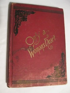 1885 Vintage book "Only a Woman's Heart" or "Barbara's Rival" by Ernest A. Young - Bild 1 von 15