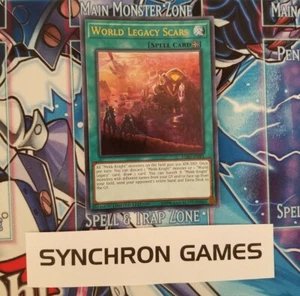 1x World Legacy Scars - EXFO-ENSP1 - Ultra Rare - Limited Ed. - NM Yugioh - Picture 1 of 1