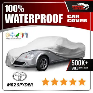 Fits Toyota Mr2 Spyder 6 Layer Waterproof Car Cover 2001 2002 2003 2004 2005 - Picture 1 of 11