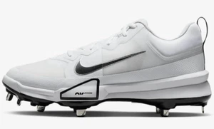 Nike Force Zoom Trout 9 Pro Baseball Cleats Platinum White FB2907-102 Men's 7 - Picture 1 of 6