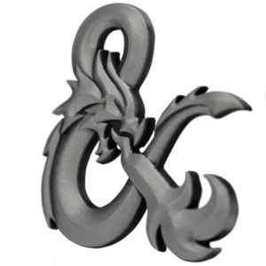 HAS-DUN20 - Dungeons & Dragons Limited Edition Ampersand Medallion (D&D) - Picture 1 of 3