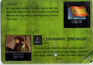 Wizkids Pirates At Oceans Edge CSG Special Ed Chainshot / Smokepot Specialist153 - Picture 1 of 2