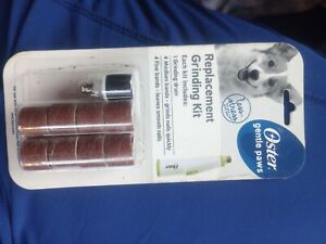 Oster Gentle Paws REPLACEMENT GRINDING KIT 1-Drum 8-Bands Dogs Cats Nail Grinder