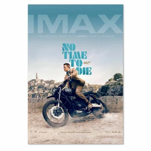 No Time to Die 007 Movie Poster IMAX Exclusive Art High Quality Print 17"x11" - Picture 1 of 1