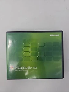 Retail Microsoft Visual Studio 2005 Standard Edition Academic 5 Disc Set w/ Key - Picture 1 of 7