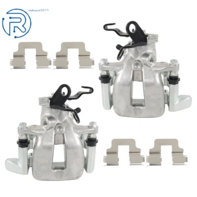 Rear Brake Calipers w/Bracket For 2006-2008 Audi A3 2005-2010 Volkswagen l5 2PCS - Image 1 of 4