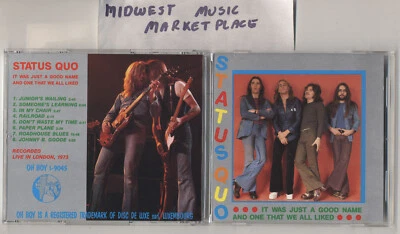 Status Quo - It Was Just A Good Name - London 1973 - Roadhouse Blues  Railroad - Image 1 of 2
