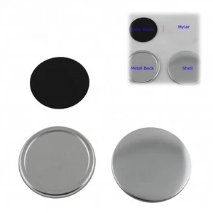 37mm Multipurpose Rubber Magnetic Button 100 Set/Pack for Badge/ Button Making - Picture 1 of 4