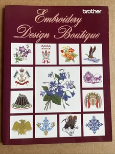 Catálogo Libro Boutique Diseño Bordado Brother Modelo SA-EDB - Imagen 1 de 7