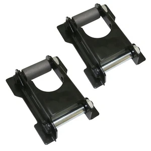 2pc Rear Leaf Spring Shackle Bracket Kit for Ford Explorer Mountaineer (OE Spec) - Picture 1 of 4