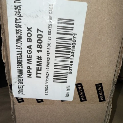 20 Mega Caja Estuche Donruss Optic NBA Baloncesto 2024-25 Sellado de Fábrica NUEVO Foto 1 de 4