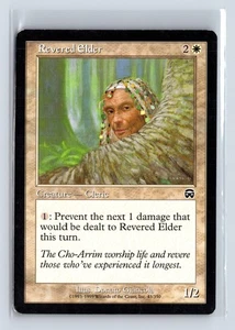 (3x) REVERED ELDER – MTG Magic the Gathering Card – Mercadian Masques – Common - Picture 1 of 6