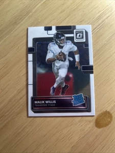 2022 Panini Donruss Optic - Rated Rookie Malik Willis #203 (RC) - Foto 1 di 2