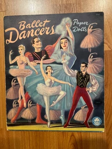 Papierpuppen Balletttänzer 1947 - Bild 1 von 6
