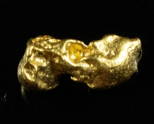 #871 Natürliches Goldnugget Australisch 0,57 Gramm Original - Bild 1 von 4