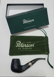 RARE VTG PETERSON OF DUBLIN-LONDON 2009 Peterson Pipe of the Year, Sandblasted - Picture 1 of 8