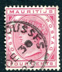 MAURICIO: (16472) PAMPLEMOUSSES matasellos/cancelación 1893 - Imagen 1 de 1