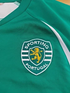 SPORTING LISBON PRE MATCH FOOTBALL SHIRT SOCCER JERSEY PUMA - Small (Men's) - Picture 1 of 7