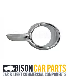 FITS PEUGEOT 208 12-18 BUMPER FOG LIGHT SURROUND FRAME CHROME RIGHT O/S PEU110 - Picture 1 of 8