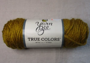 Yarn Bee True Colors, Amber Glow, 5 oz, 76 yds, 100% Acrylic - Picture 1 of 8