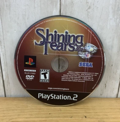 Shining Tears (Sony PlayStation 2, 2005) PS2 Game Disc Only - Tested - Image 1 of 2