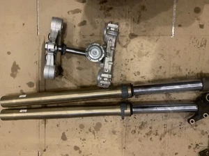 Husqvarna 610 forks & clamps 07-10 - Picture 1 of 3