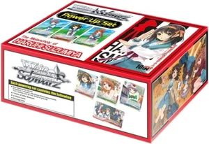 The Melancholy Of Haruhi Suzumiya Power Up Set Box Weiss Schwarz Sealed - Bild 1 von 9