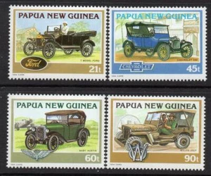 Coches históricos PAPÚA NUEVA GUINEA SIN MONTAR O NUNCA MONTADA 1994 SG725-28 - Imagen 1 de 1