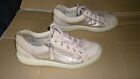 Hotter Chase Leather light pink zip and lace up trainers UK Size 4.5 EU 37.5 STD