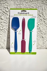 Cuisinart Mini Silicone Spatulas, Set of 3 - Picture 1 of 4