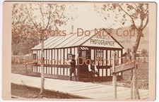 RARE Cabinet Card Photo - King & Co Travelling Photographer Studio Colorado 1880