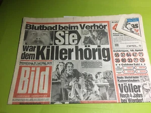 BILD Zeitung, 31. Juli 1986 ,Bild Zeitung 31.07.1986,Geburtstag,St.Pauli-Killer - Bild 1 von 1