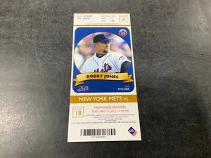 METS~2012 TICKET STUB 5/15/12 VS CERVECEROS~CUBIERTA: BOBBY JONES - Imagen 1 de 1