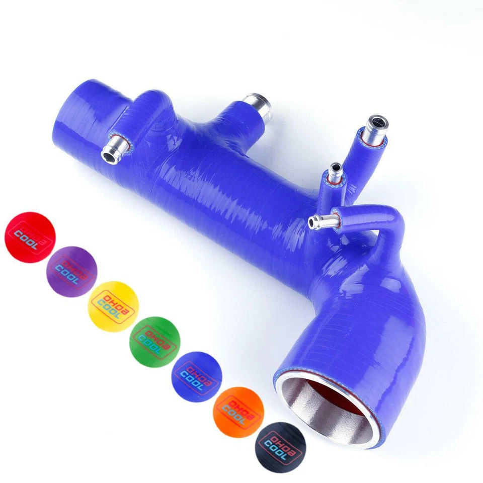 Manguera de inducción turbo de silicona azul para Subaru Impreza WRX STI GDA GDB 2000-2008 Foto 1 de 4