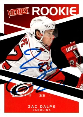 Zac Dalpe - Signed 2010-11 Upper Deck Victory Rookie Card #326 - Image 1 of 2