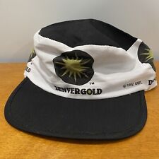 Denver Gold Hat Painters Cap USFL Football Vintage 80s 1982 Rare Colorado USA