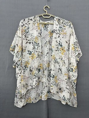 Traje de baño Maurices para mujer frente abierto cubre boho festival floral talla única Foto 1 de 4