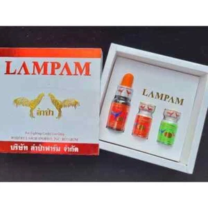 1 SET of LAMPAM MEGA POWER VIP SMALL SET CHICKEN ROOSTER SUPPLEMENT - Picture 1 of 6