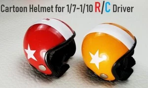 1/6 Helmet for 1/7-1/10 RC Rock Crawler Axial Tamiya Traxxas Buggy Truck Model - Picture 1 of 6