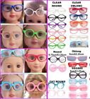 *Uk Seller 18" Doll Pet Round Clear Or Sun Glasses Our Generation Baby Born Daf