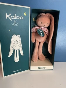 Kaloo Lapinoo Rabbit Plush Terracotta 25Cm Soft Toy Long Ears For Small Hands - Picture 1 of 18