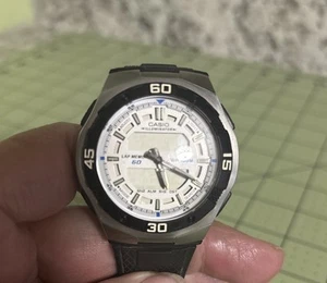 Casio Illuminator Dual Time Analog-Digital Men's Watch Resin Band - Picture 1 of 4