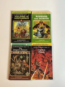 Lot Of 4 Dungeons & Dragons TSR An Endless Quest Books PB 1st Prints #8 9 16 17 - Picture 1 of 22