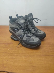 Zapatos ortopédicos Z Coil para hombre 9 Freedom alivio del dolor cómodos gris gamuza usados en excelente estado - Imagen 1 de 10