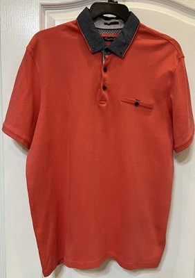 English Laundry Hombre Manga Corta Color Rosa Talla M Foto 1 de 4