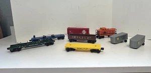 Vintage Lot of 8 O Gauge of Trains, Flat Train 9226, 7902, Northen Pacific, 9238 - Bild 1 von 24