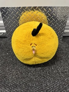 Angry Birds gelb große aufgeblasene Blasen Plüschtier Kugel Vogel RAR ohne Ton - Bild 1 von 3