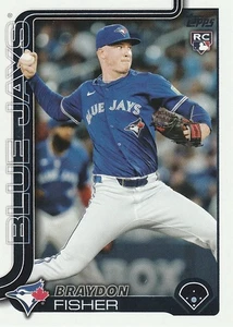 2025 Topps Update Series #US89 Braydon Fisher RC Toronto Blue Jays - Picture 1 of 2