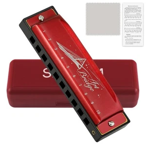 Blues Harmonicas for Adults Beginner Professional Students Musician,Diatonic ... - Picture 1 of 7