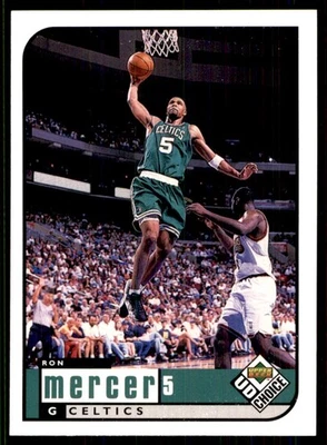 1998-99 UD Choice Ron Mercer Boston Celtics #7 - Image 1 of 2